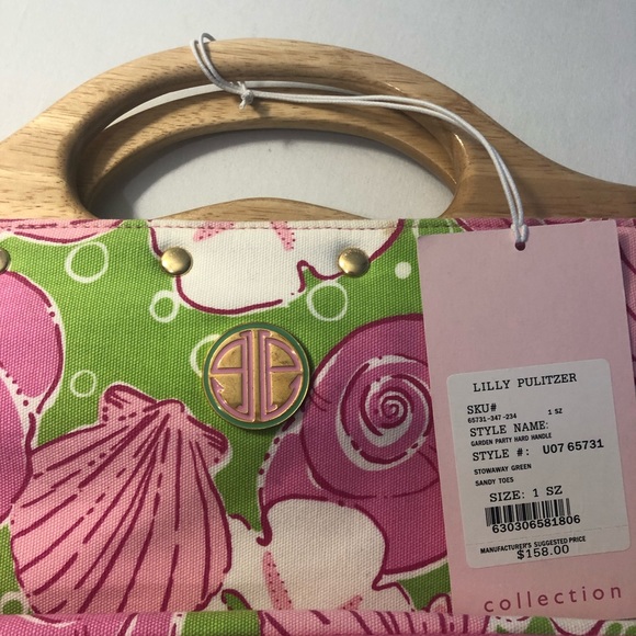 Lily Pulitzer Garden Party Handbag - Picture 2 of 7
